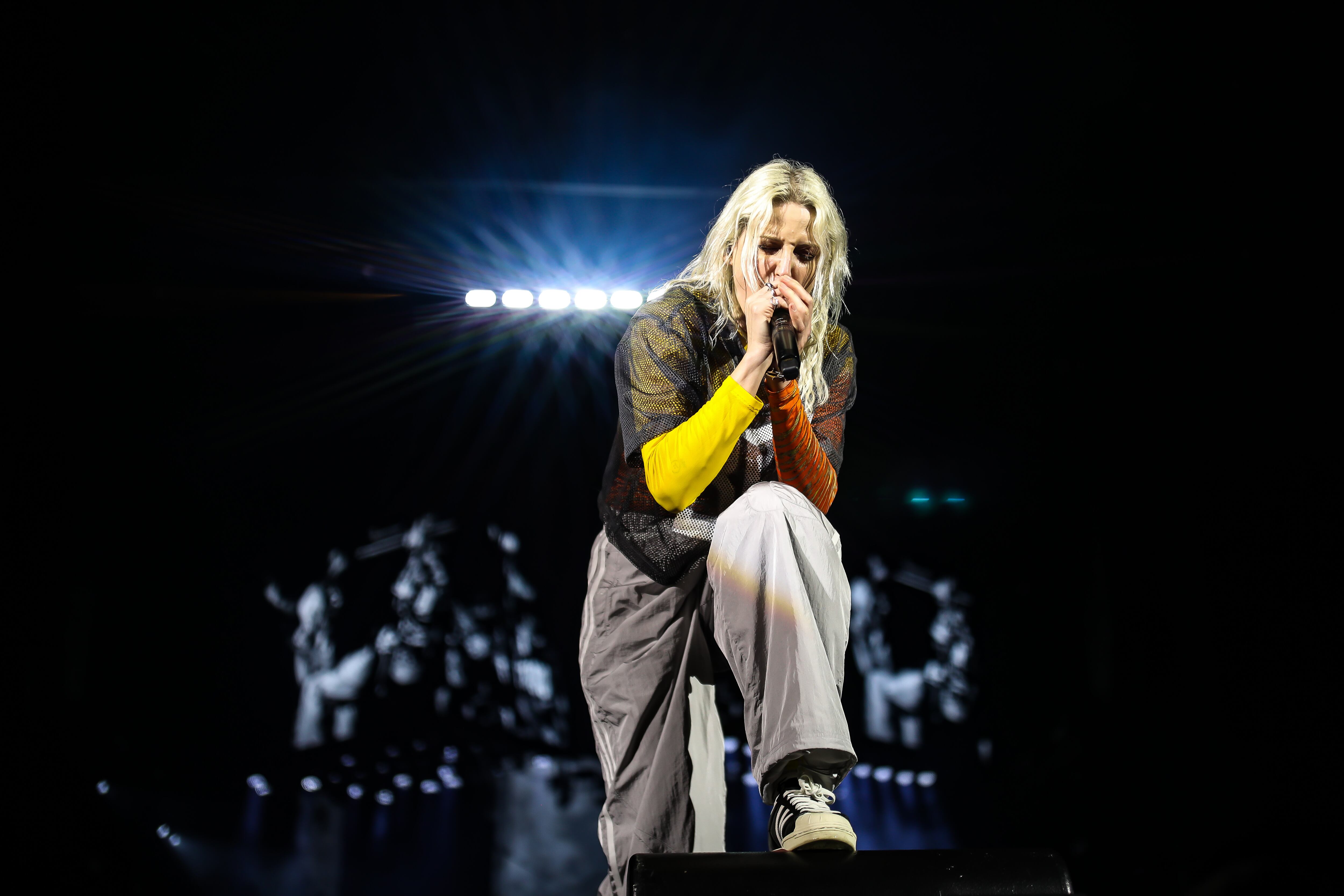 Linkin Park en el Vive Claro de Bogotá, el 25 de octubre de 2025.