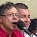 Gustavo Petro en Medellín.