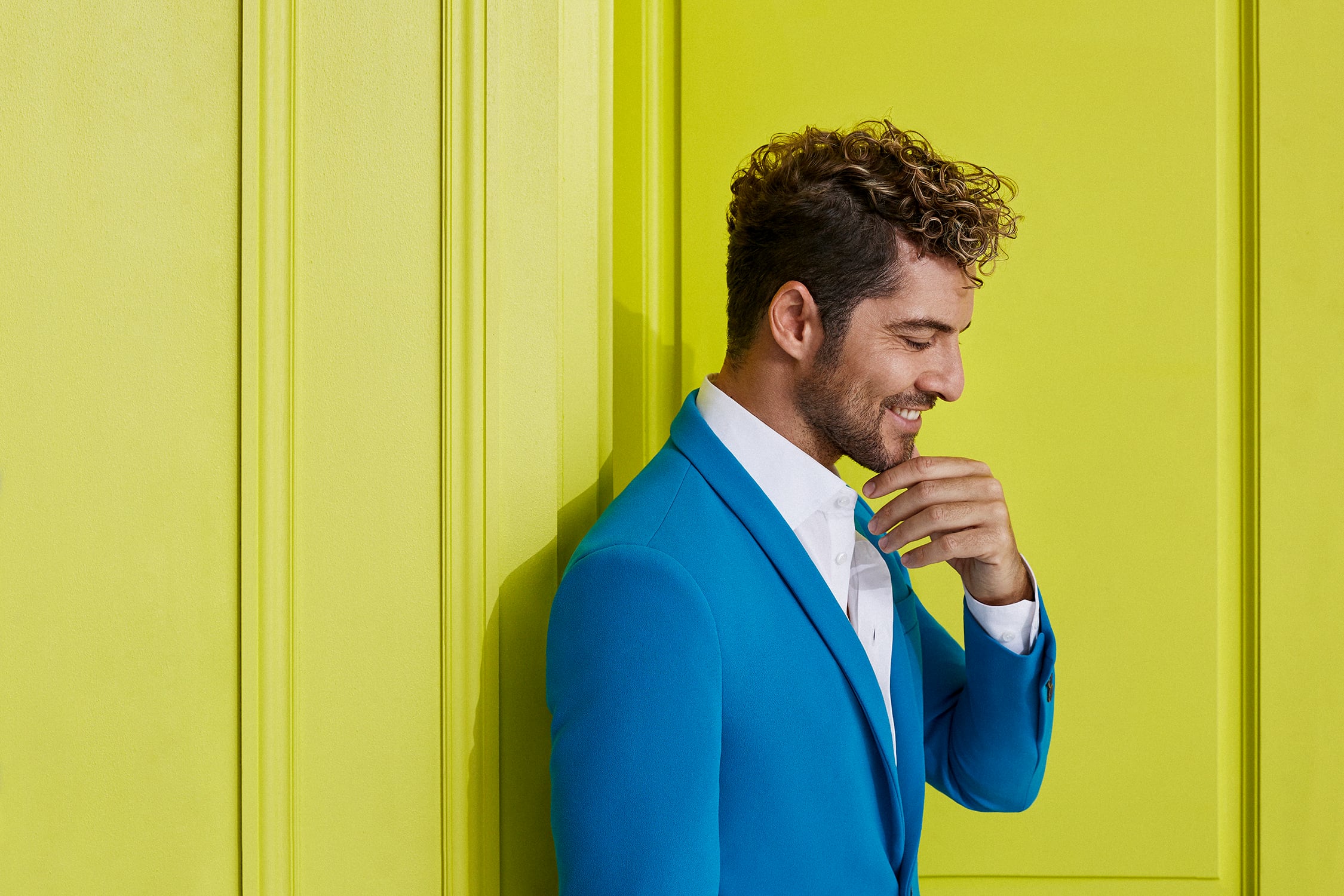 David Bisbal, cantante español.