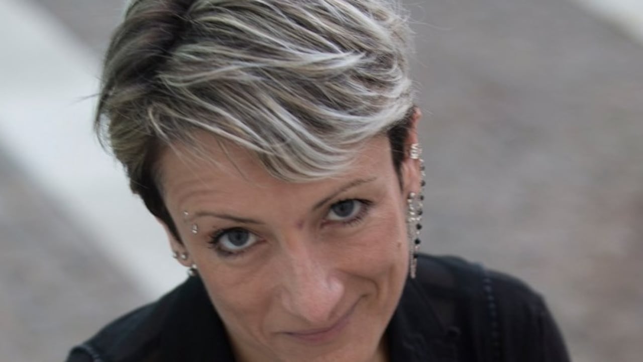 La escritora Paula Brecciaroli. Cortesía de Victoria Hoyos.