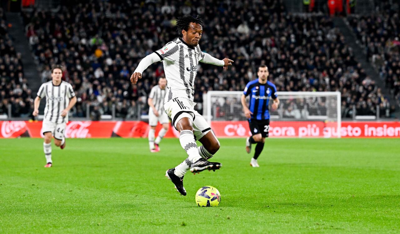 Juan Guillermo Cuadrado anotó en la Juve.
