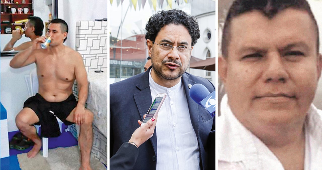 Juan Guillermo Monsalve, el principal testigo del caso Uribe, en la cárcel tomando licor. El senador Iván Cepeda es reconocido como víctima en el caso. Alias Caliche asegura que Monsalve miente.