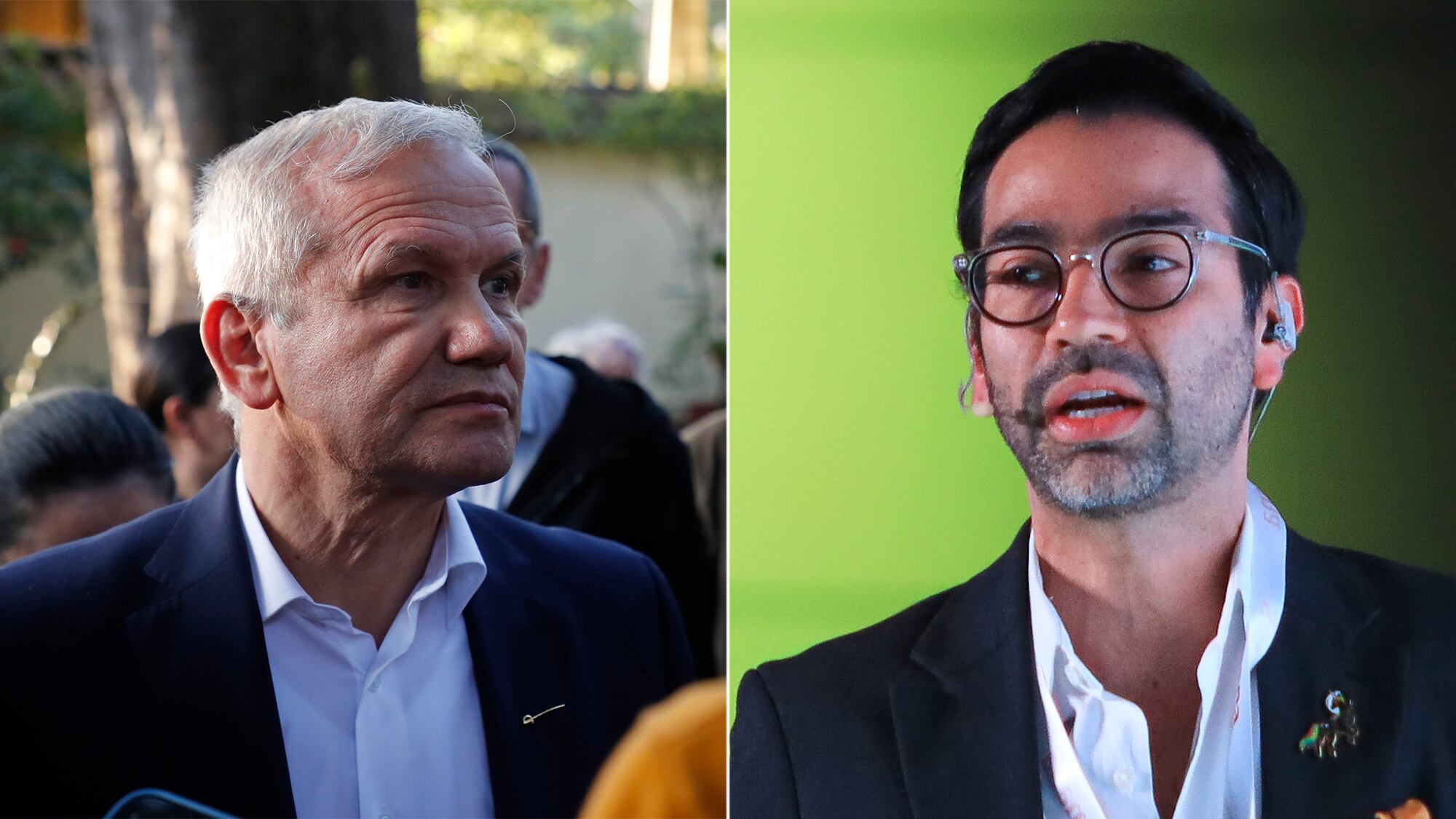 Carlos Ramón González y Mauricio Toro.