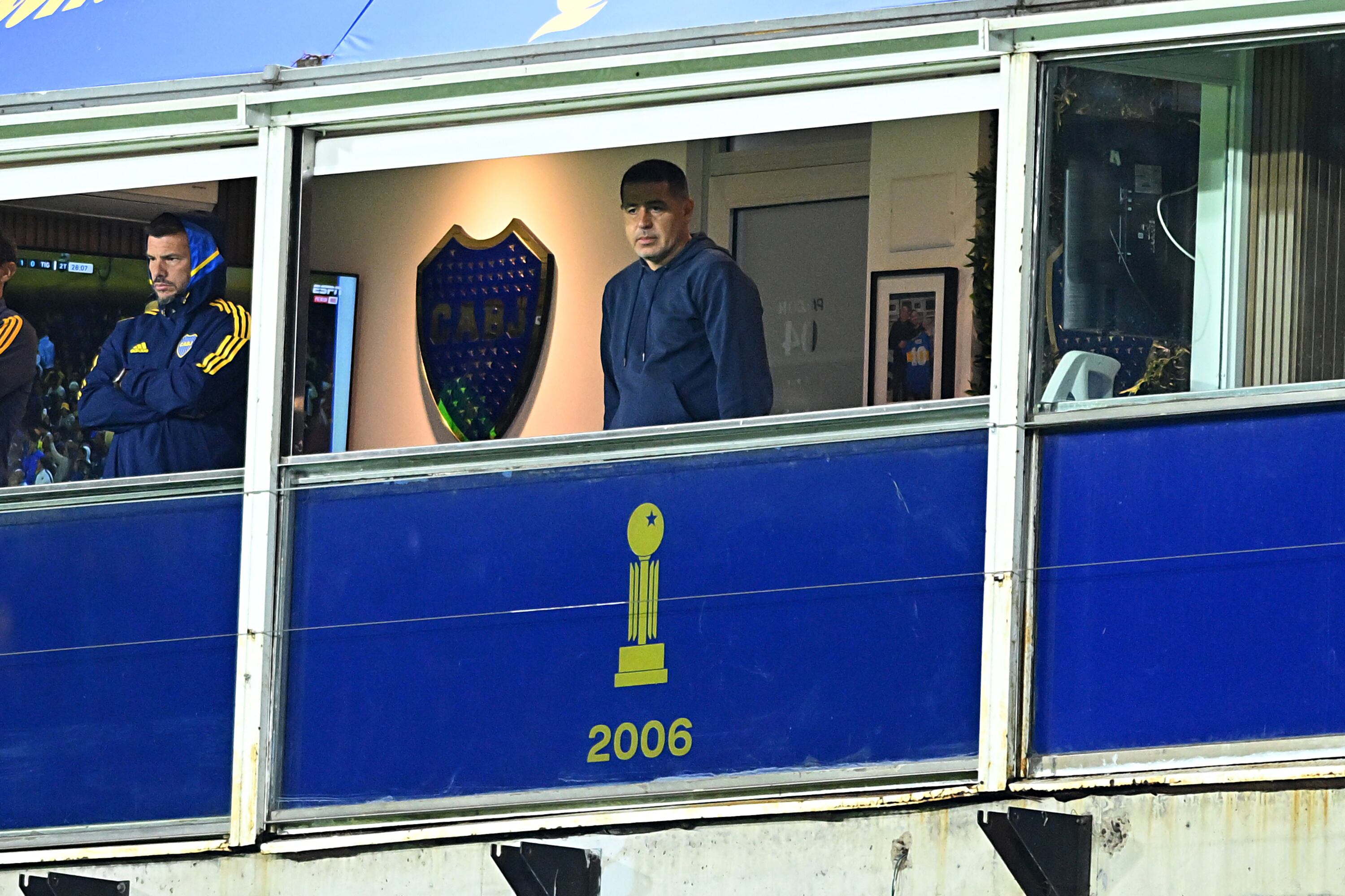 Juan Roman Riquelme, presidente de Boca Juniors