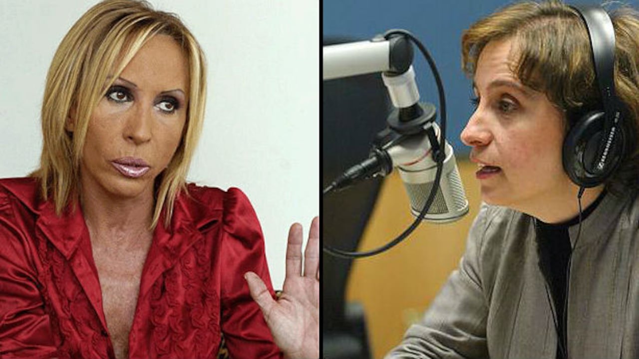 Laura llamó mentirosa a la periodista y aseguró que hizo un montaje de su apoyo.