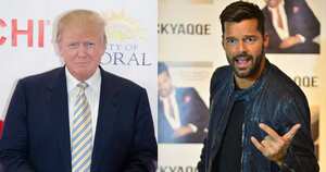 Ricky Martin y Donald Trump