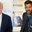 Ricky Martin y Donald Trump