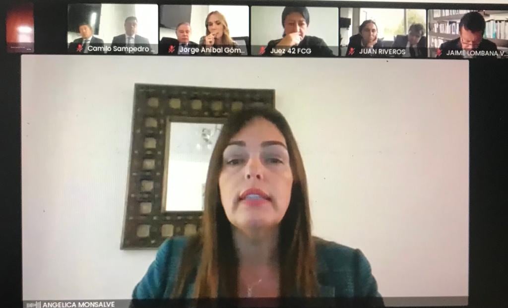 La fiscal Angélica Monsalve, expuso los hechos que a su consideración constituyen un delito contra la familia Ríos Velilla.