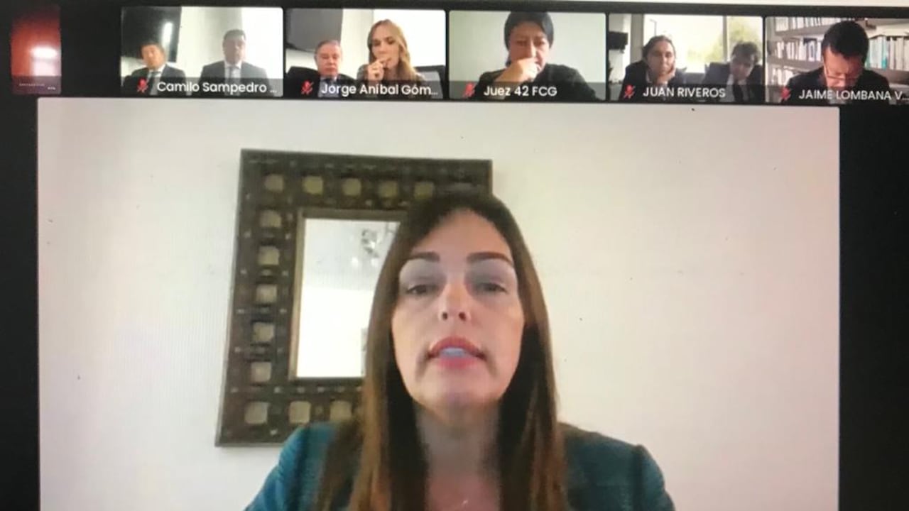 La fiscal Angélica Monsalve, expuso los hechos que a su consideración constituyen un delito contra la familia Ríos Velilla.