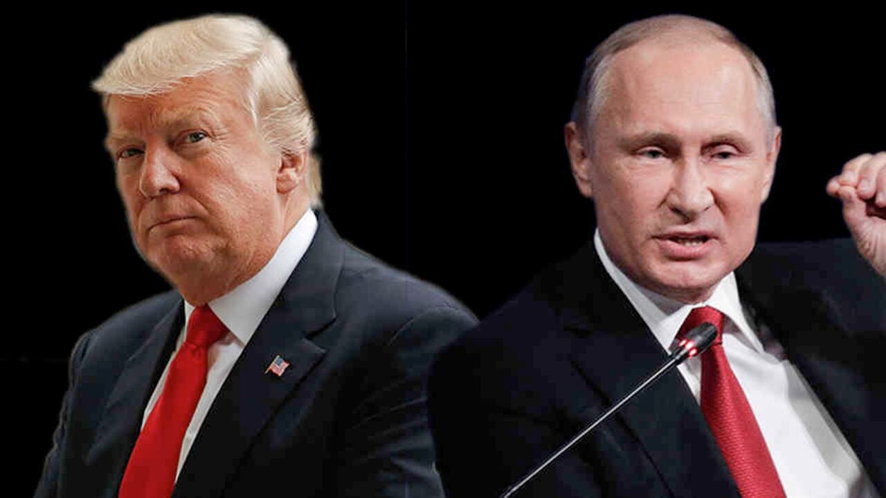 Donald Trump y su homólogo ruso, Vladimir Putin.