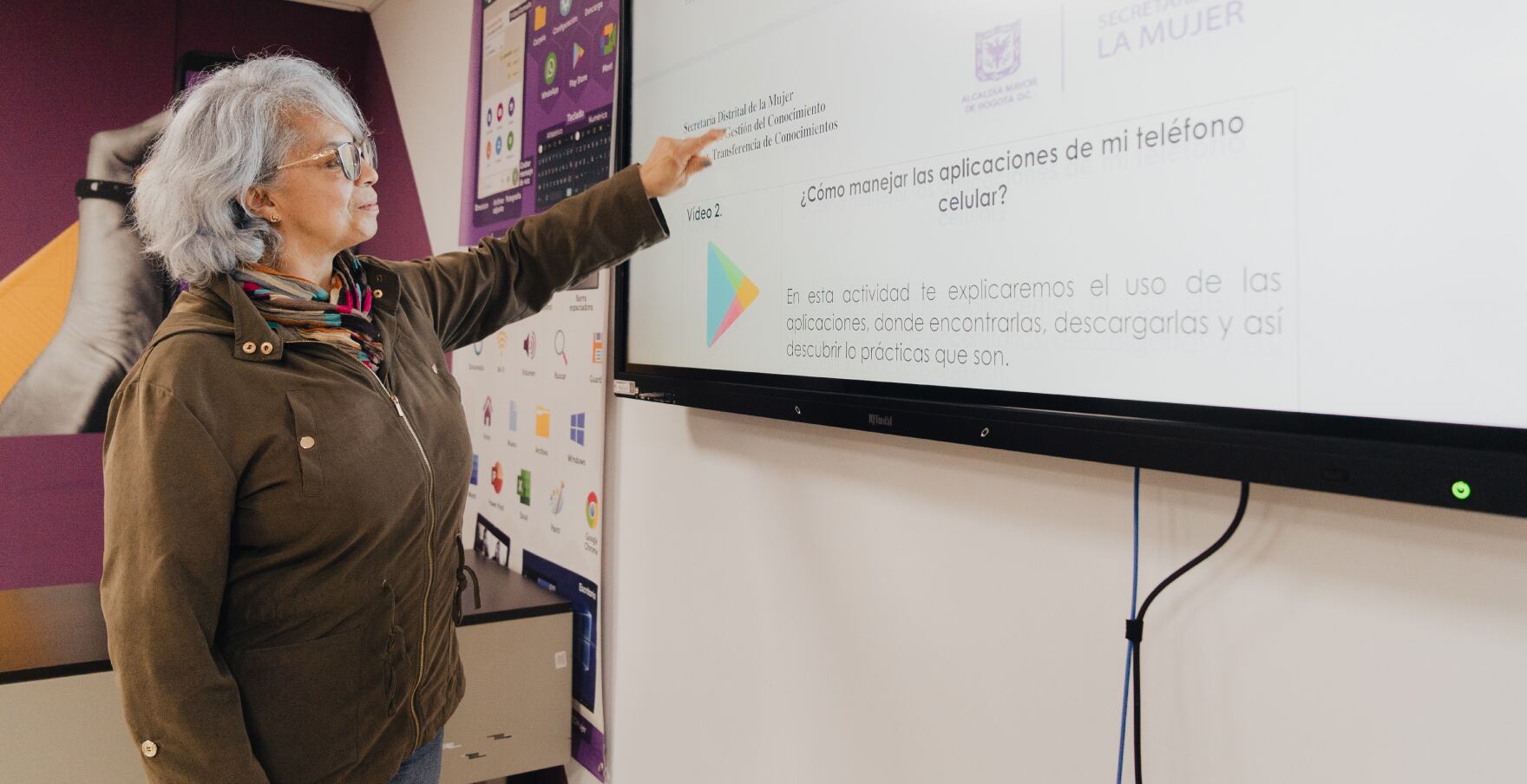 Las mujeres interesadas en participar podrán inscribirse esta semana en los Centros de Inclusión Digital.