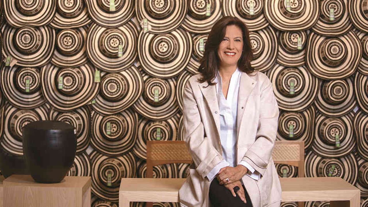 Ana María Fríes Directora de Artesanías de Colombia. / Fucsia, Artesanías de Colombia y la marca Club Colombia, de Bavaria, son los aliados en el programa de Maestros Ancestrales.