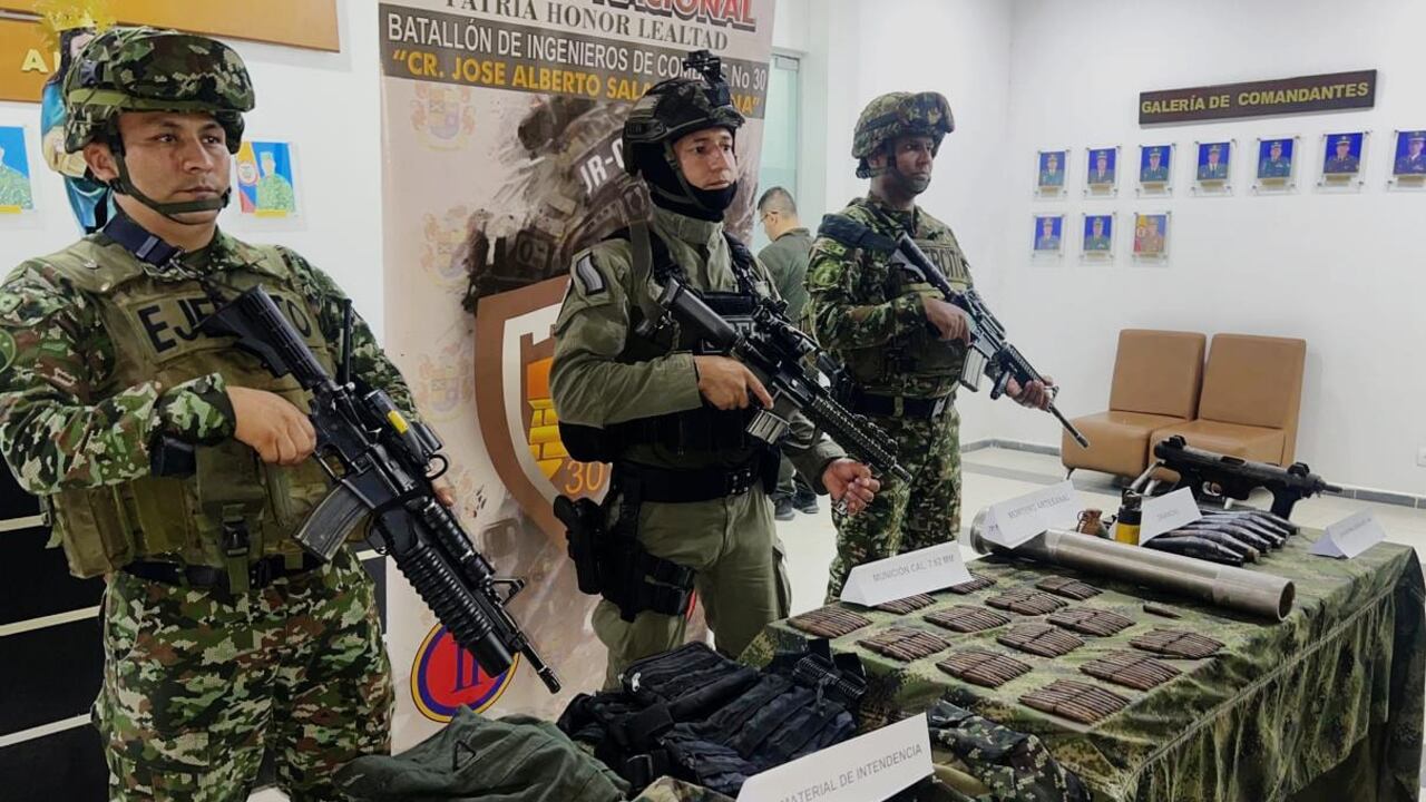 El operativo estuvo a cargo de las tropas del Batallón de Ingenieros de Combate N.º 30 en coordinación Policía Nacional.