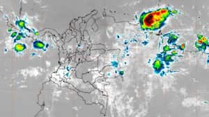 De acuerdo al Ideam, en Bogotá se prevé algunas lluvias sectorizadas tanto el sábado como el domingo. Foto: cortesía Ideam.