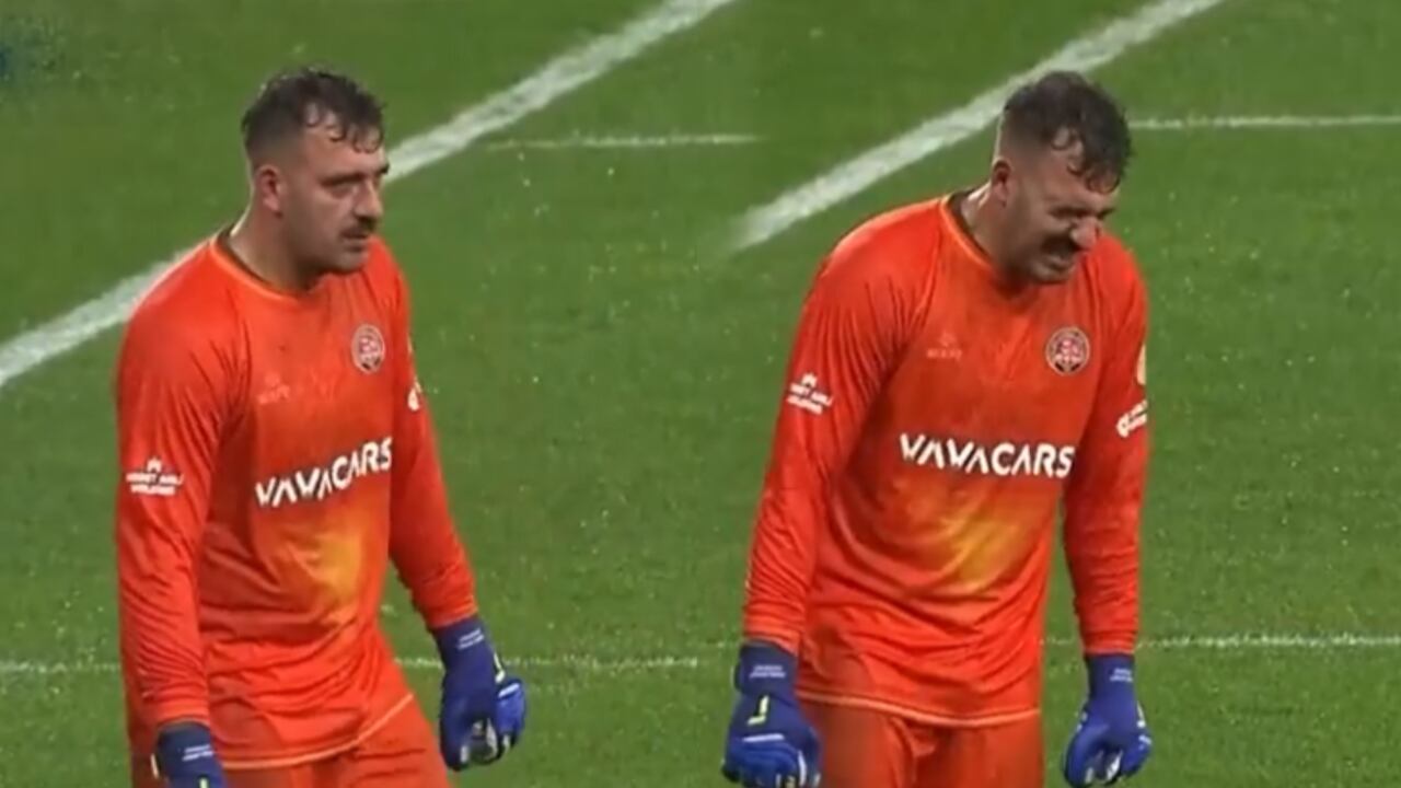 Emiliano Viviano, arquero del Fatih Karagümrük. Foto: Captura de pantalla.