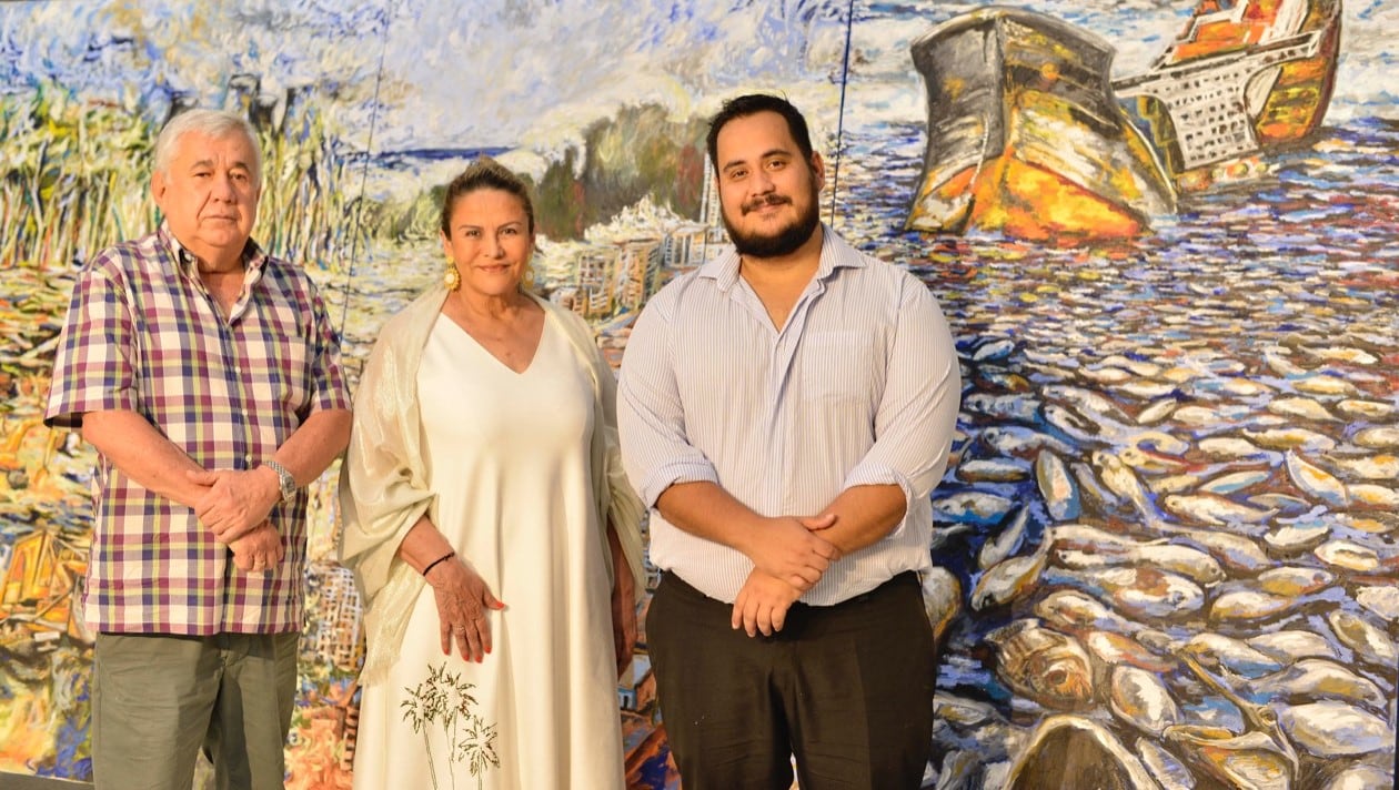 Gerardo García, Sabina Paz y Julio Sierra