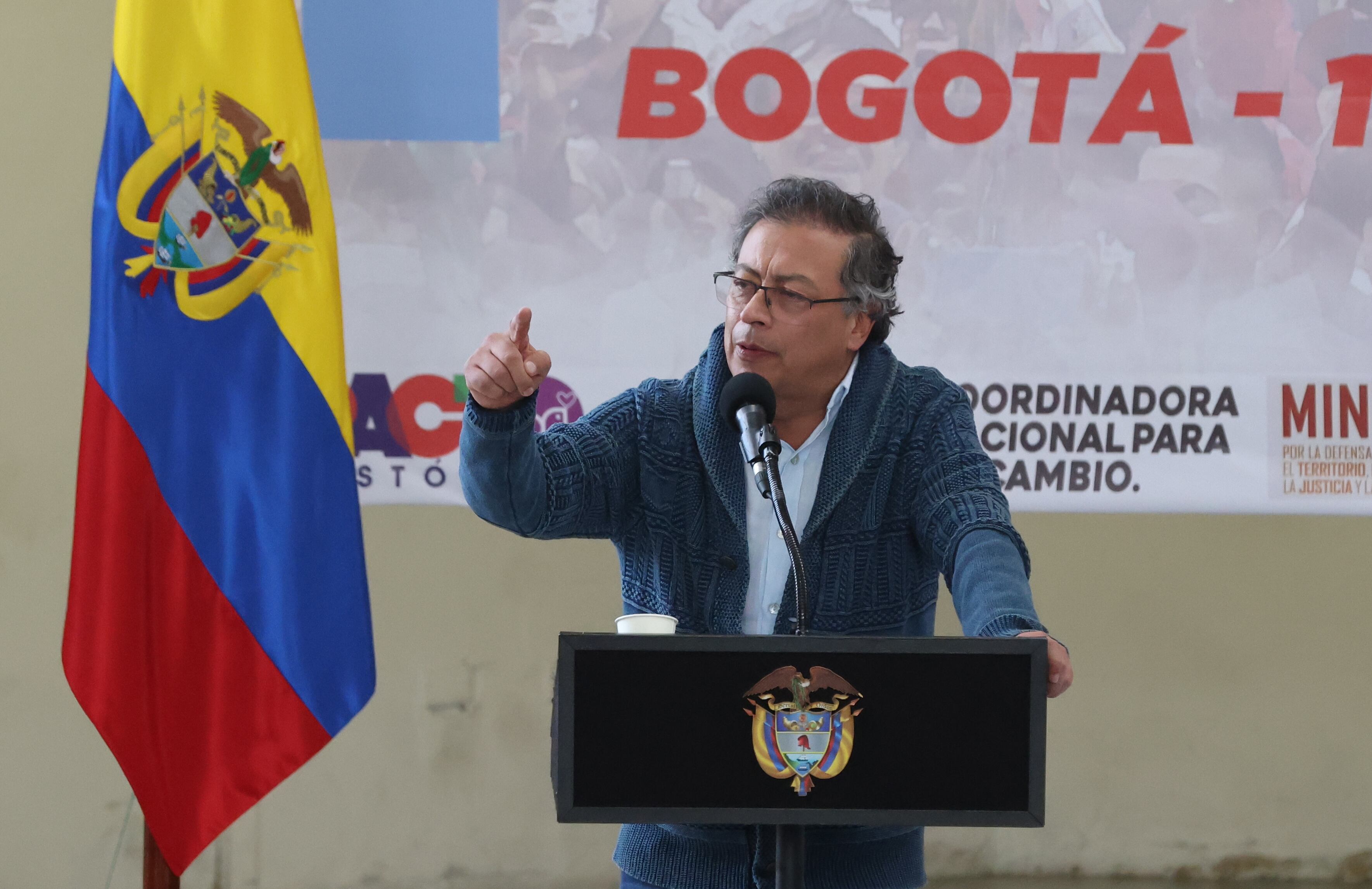 Presidente Gustavo Petro en la Universidad Nacional