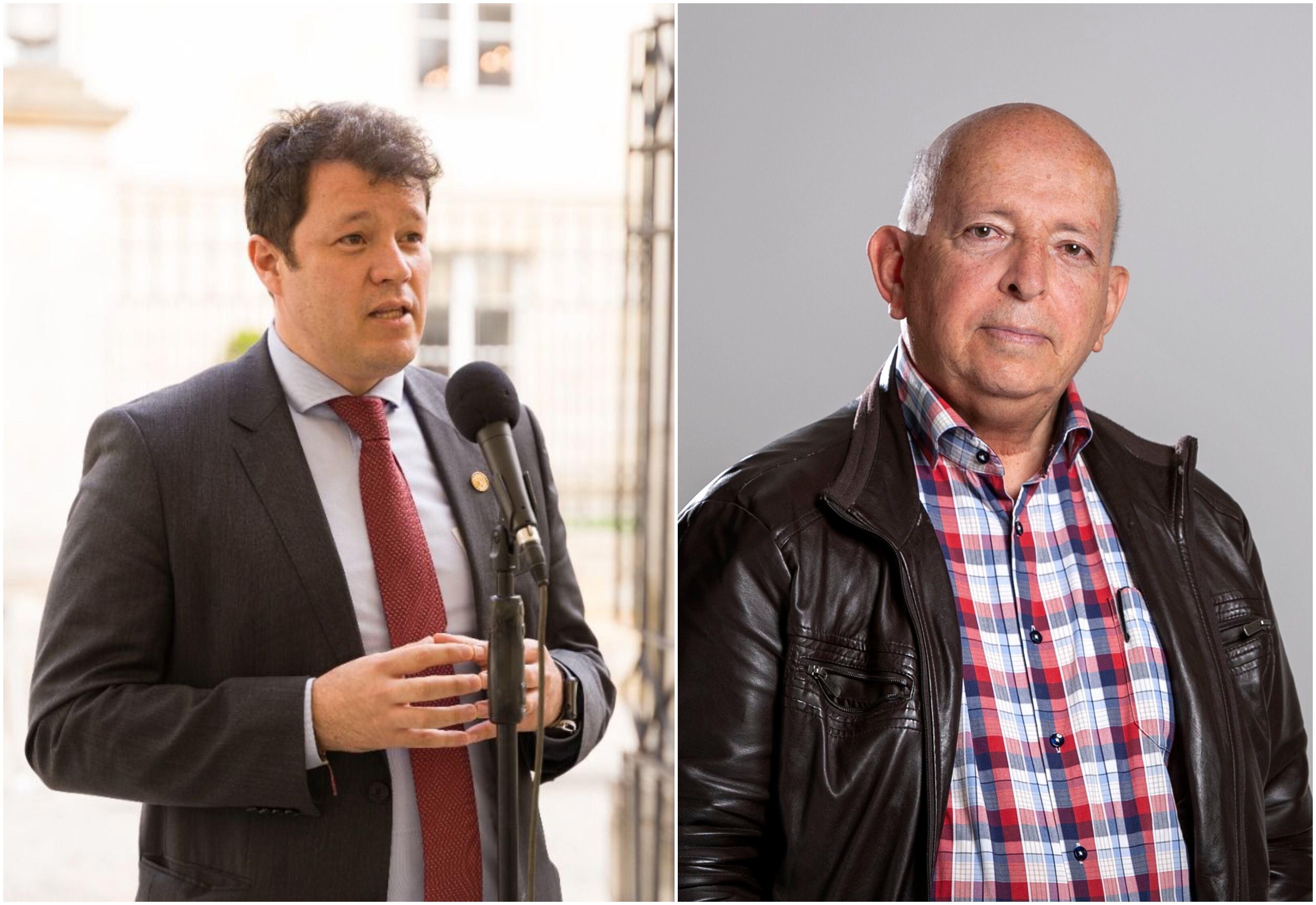 Víctor Muñoz y Otty Patiño