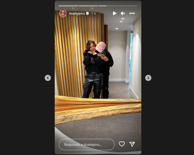 La actriz mostró a quien sería su nuevo amor