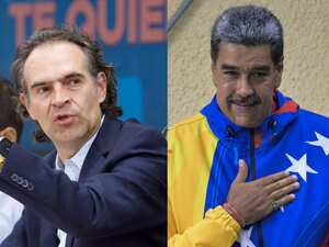Federico Gutiérrez y Nicolás Maduro.