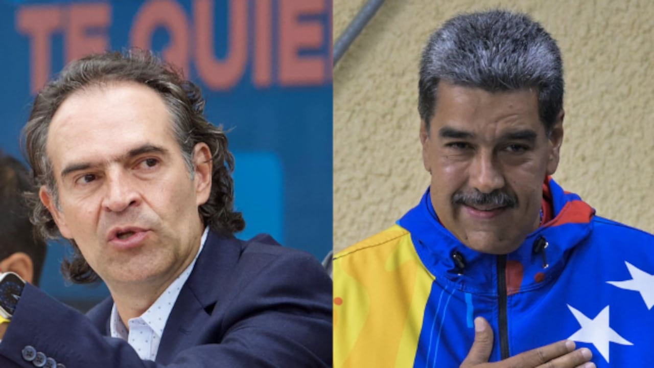 Federico Gutiérrez, Nicolás Maduro y Gustavo Petro.