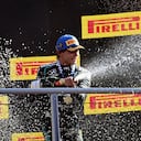 Kimi Antonelli ganador del Gran Premio de Italia.