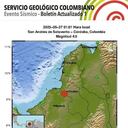 Temblor de 4.0 en Córdoba.