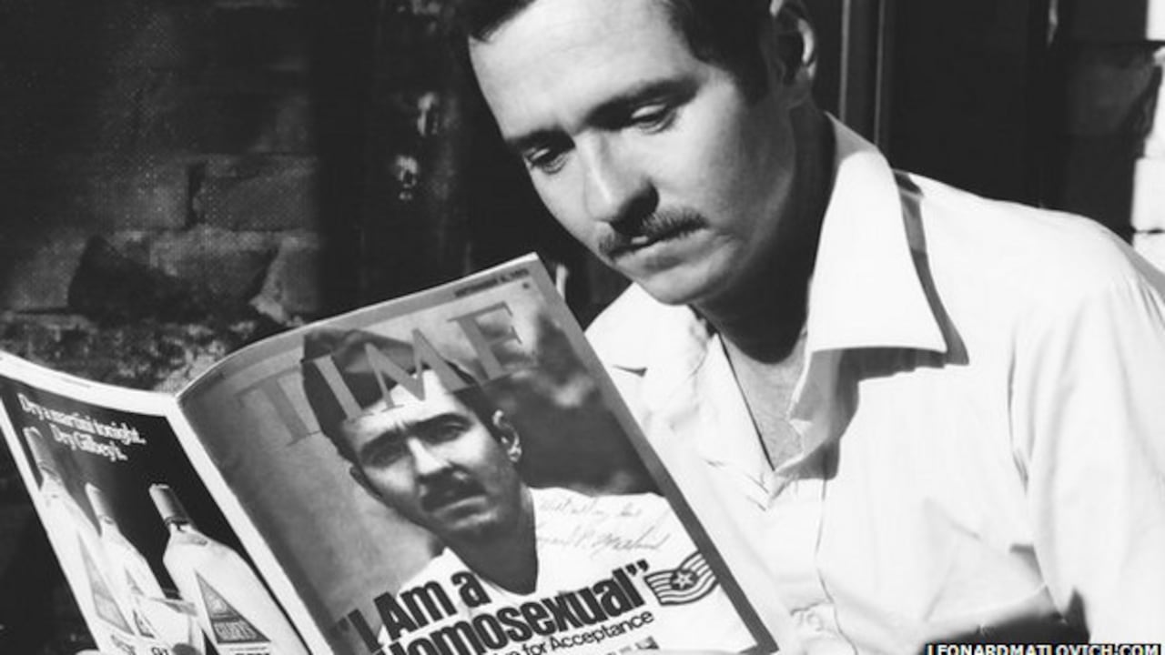 Leonard Matlovich salió en la portada de la revista Time asumiendo su homosexualidad.