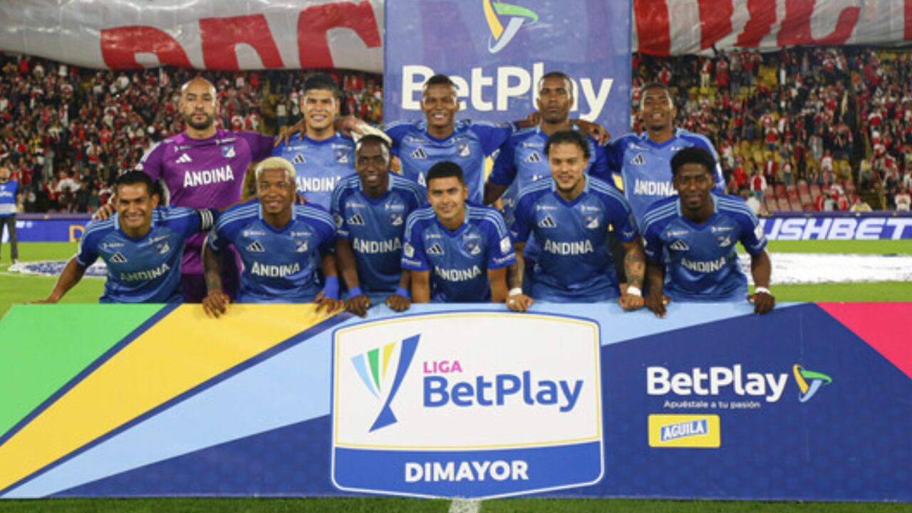 Nómina de Millonarios en la Liga BetPlay 2025-ll.