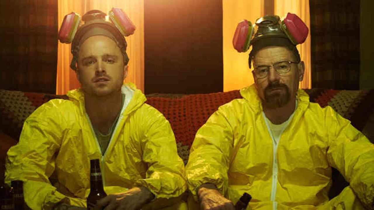 Aaron Paul interpreta a Jesse Pinkman y Bryan Cranston interpreta a Walter White en 'Breaking Bad'.