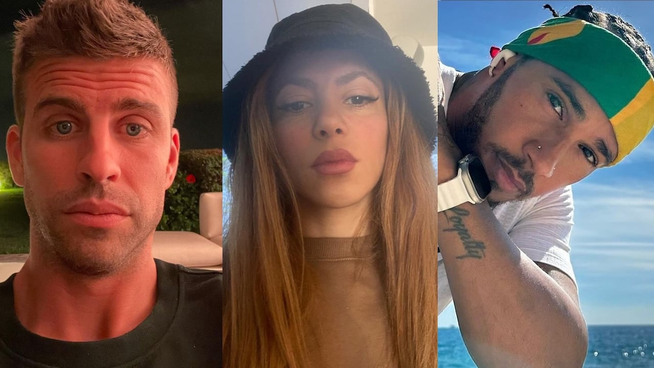 Gerard Piqué, Shakira y Lewis Hamilton han dado de qué hablar en los últimos días