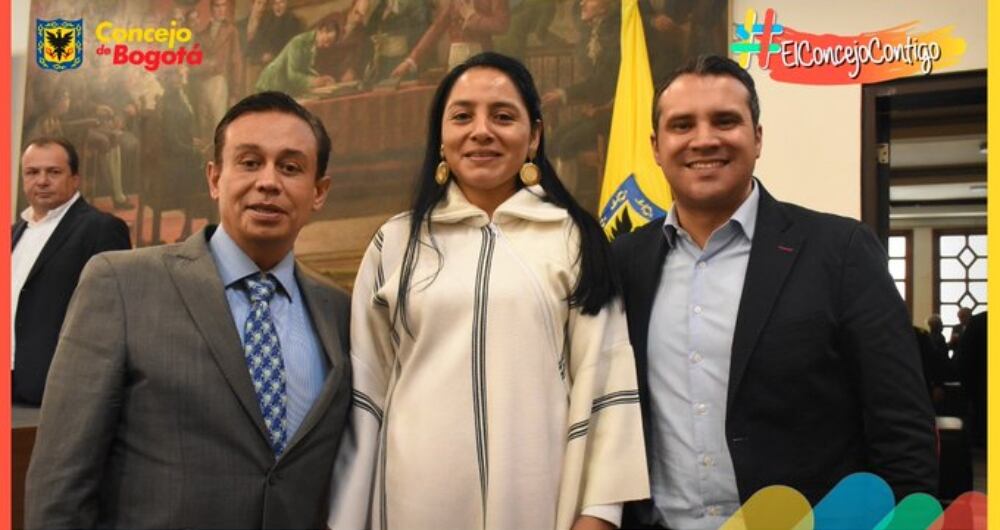 Edward Arias, Ati Quigua y Oscar Ramírez Vahos.