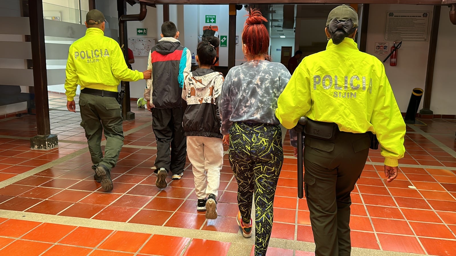 Estas personas fueron capturadas en el  barrio Bonanza Campestre, sector norte de la capital santandereana.
