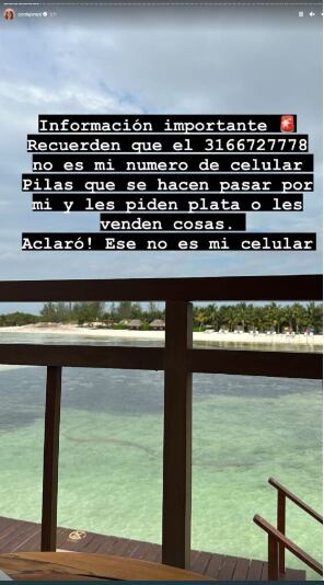 Paola Jara denunció que están estafando a otras personas haciéndose pasar por ella.