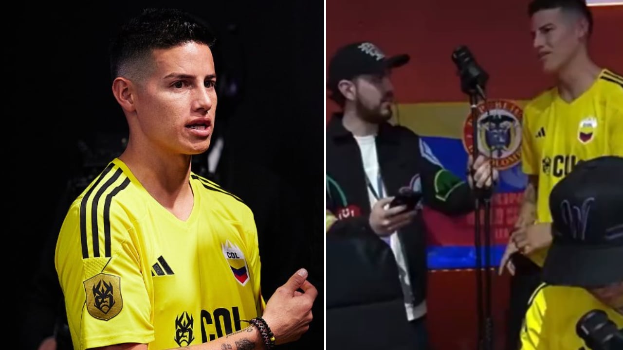 James Rodríguez alista maletas para volver a Colombia