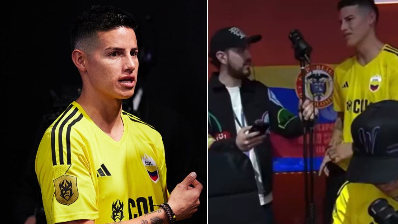 James Rodríguez alista maletas para volver a Colombia