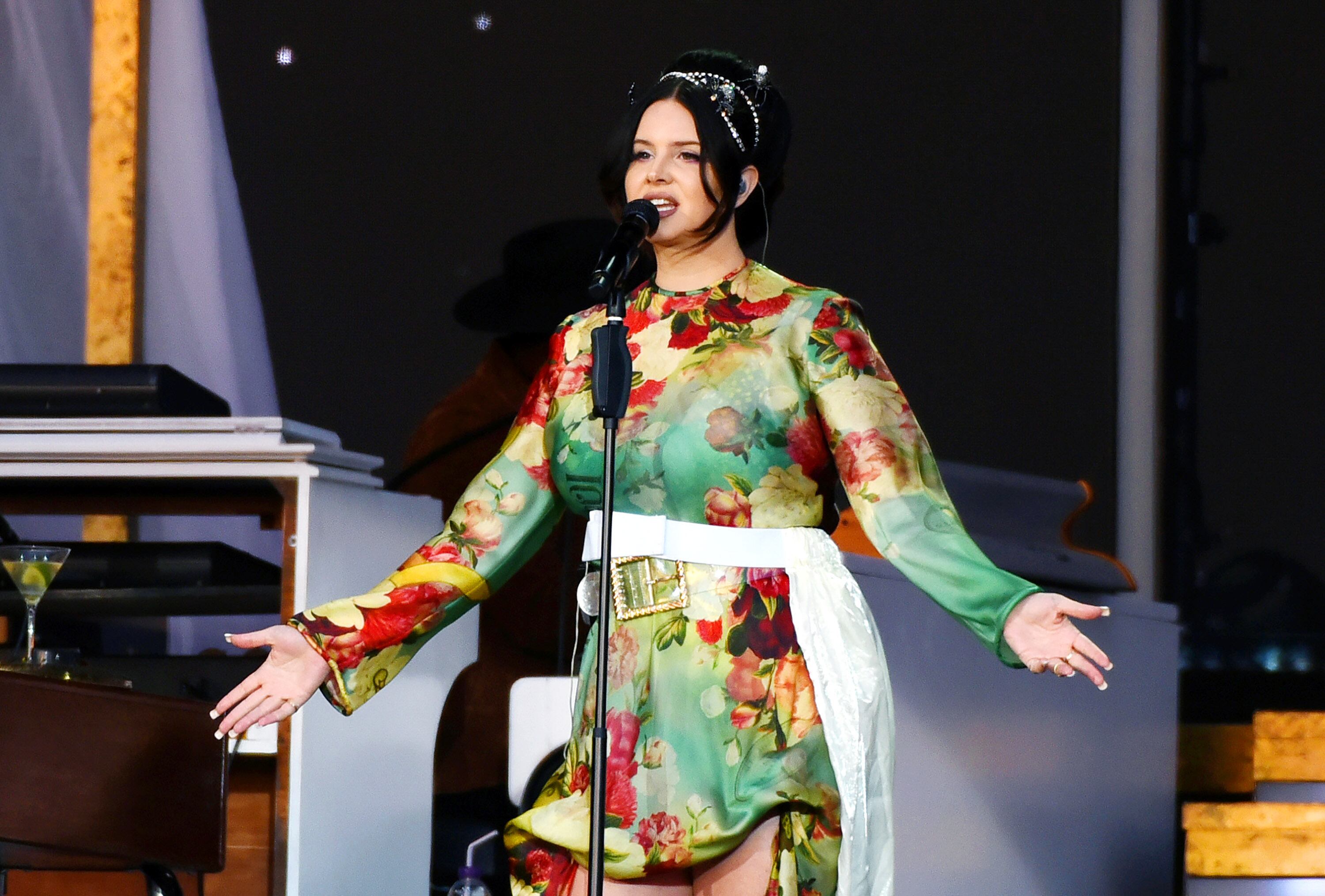 Lana Del Rey actúa en BST Hyde Park el 09 de julio de 2023 en Londres, Inglaterra