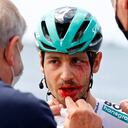 Emanuel Buchmann en el Giro de Italia.