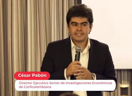 César Pabón, Corficolombiana.