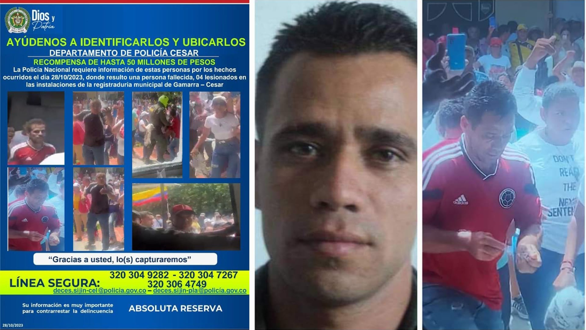 Incendio Gamarra registraduría