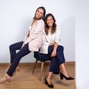 Carolina Benítez y María Paula Cárdenas lideran el proyecto Mompreneurs Colombia con el que publicaron “Mujeres hechas a pulso”.