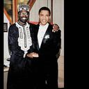 Malik es medio hermano del expresidente por parte de su padre. Eran tan unidos que el futuro presidente lo nombró padrino en la boda con su esposa Michelle, en 1992, como lo recuerda esta imagen.