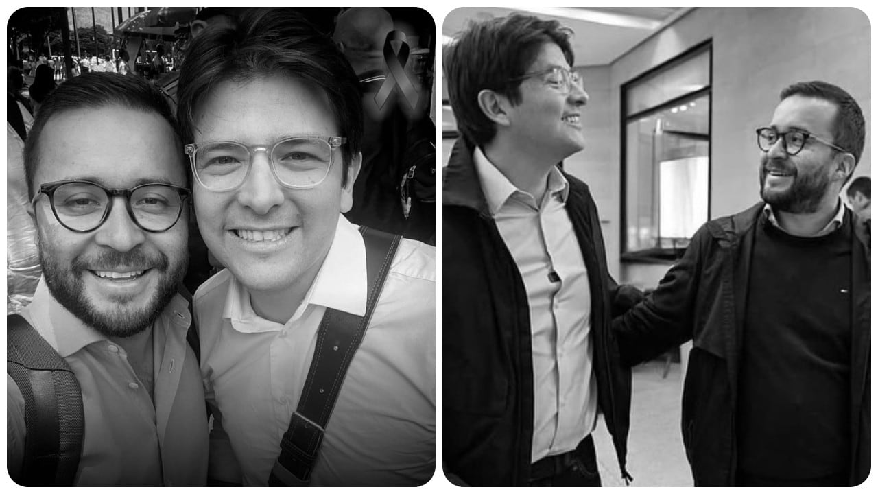 Andrés Barrios y Miguel Uribe Turbay.