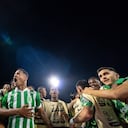 Atlético Nacional celebra un gol en el Atanasio Girardot de Medellín