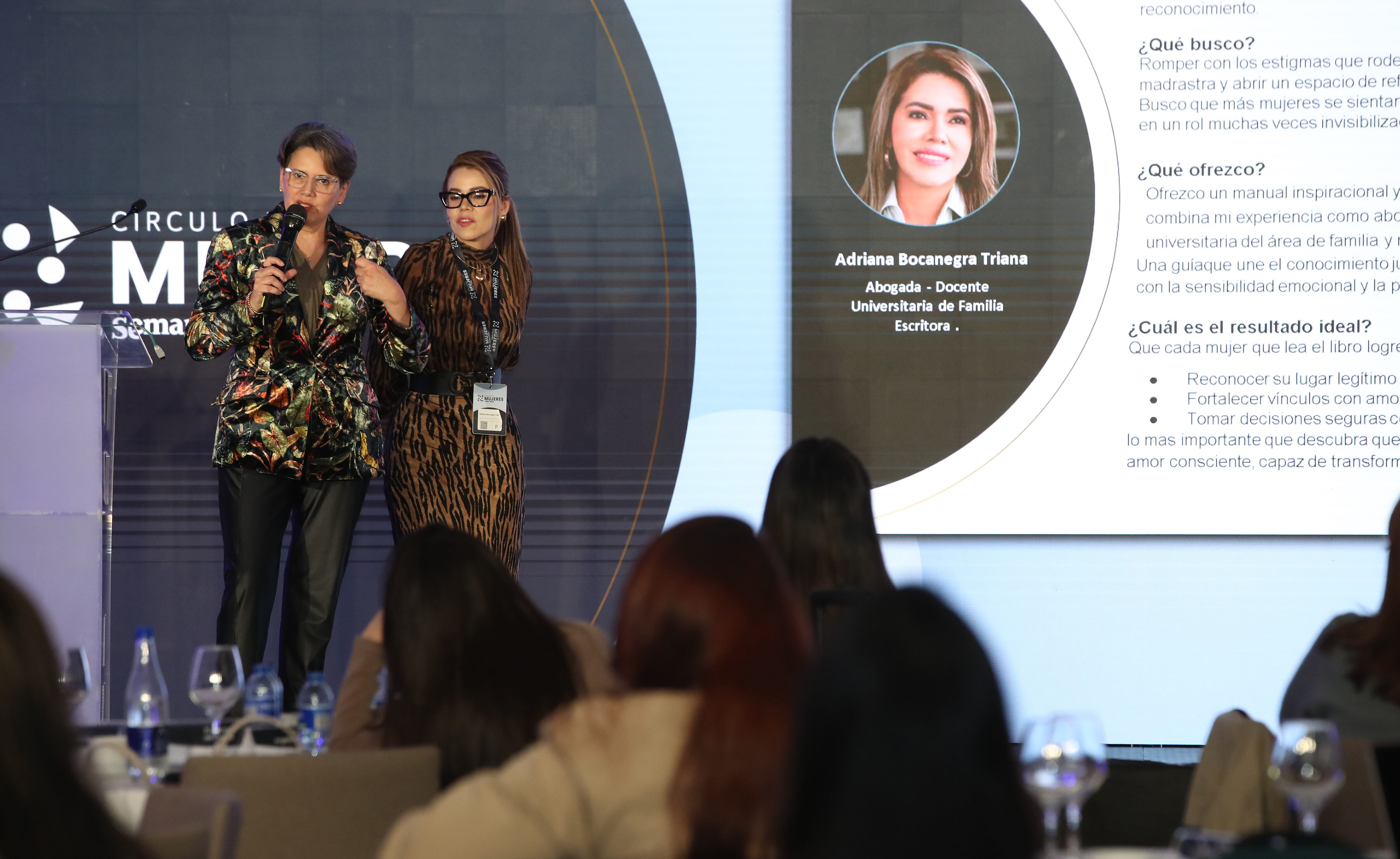 Las afiliadas se presentaron, mientras que Suárez hizo comentarios y recomendaciones para aclarar el alcance de sus objetivos y el impacto de sus mensajes