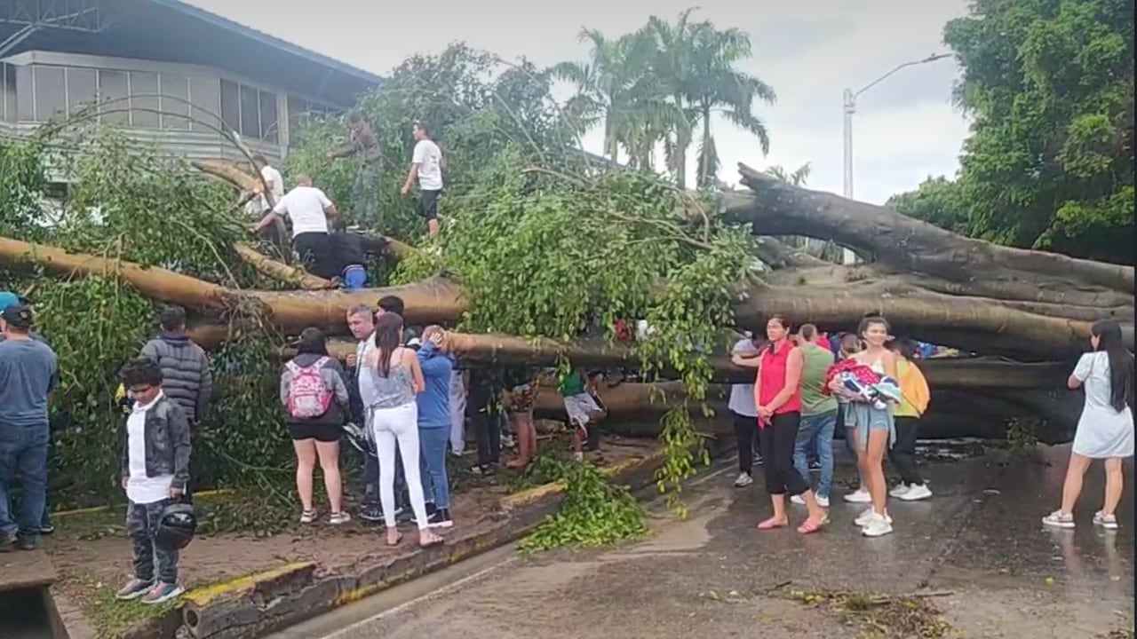 Afectaciones en la avenida San Francisco, Ocaña.