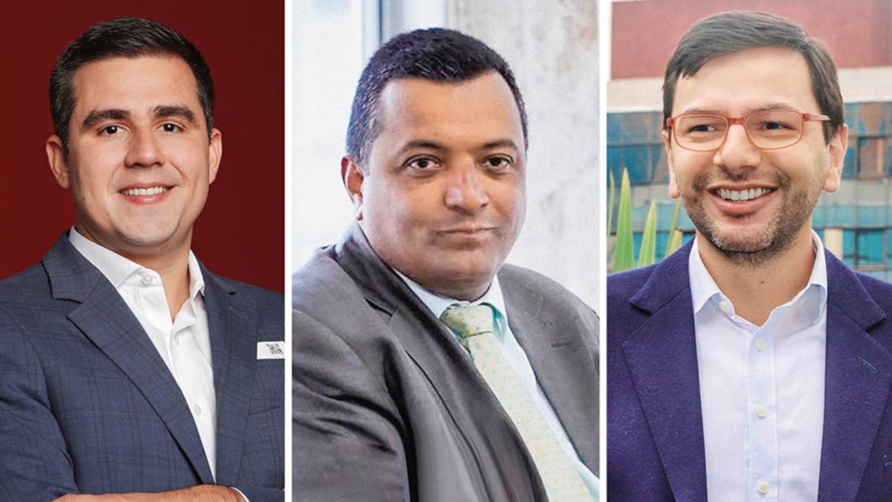 Carlos Ardila, Víctor Manuel Salcedo y Diego Valdivieso.