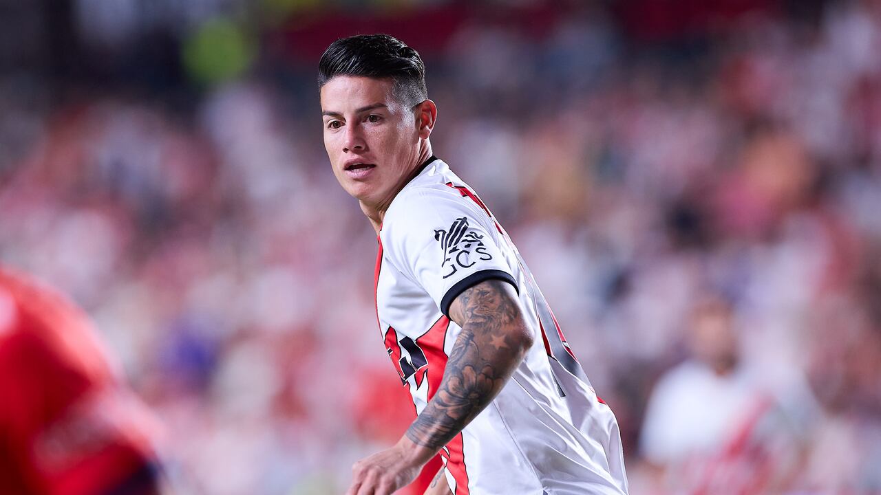 James Rodríguez, jugador del Rayo Vallecano