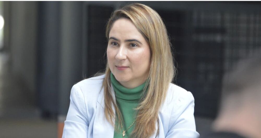 Alexandra Agudelo, secretaria de Educación de Medellín.