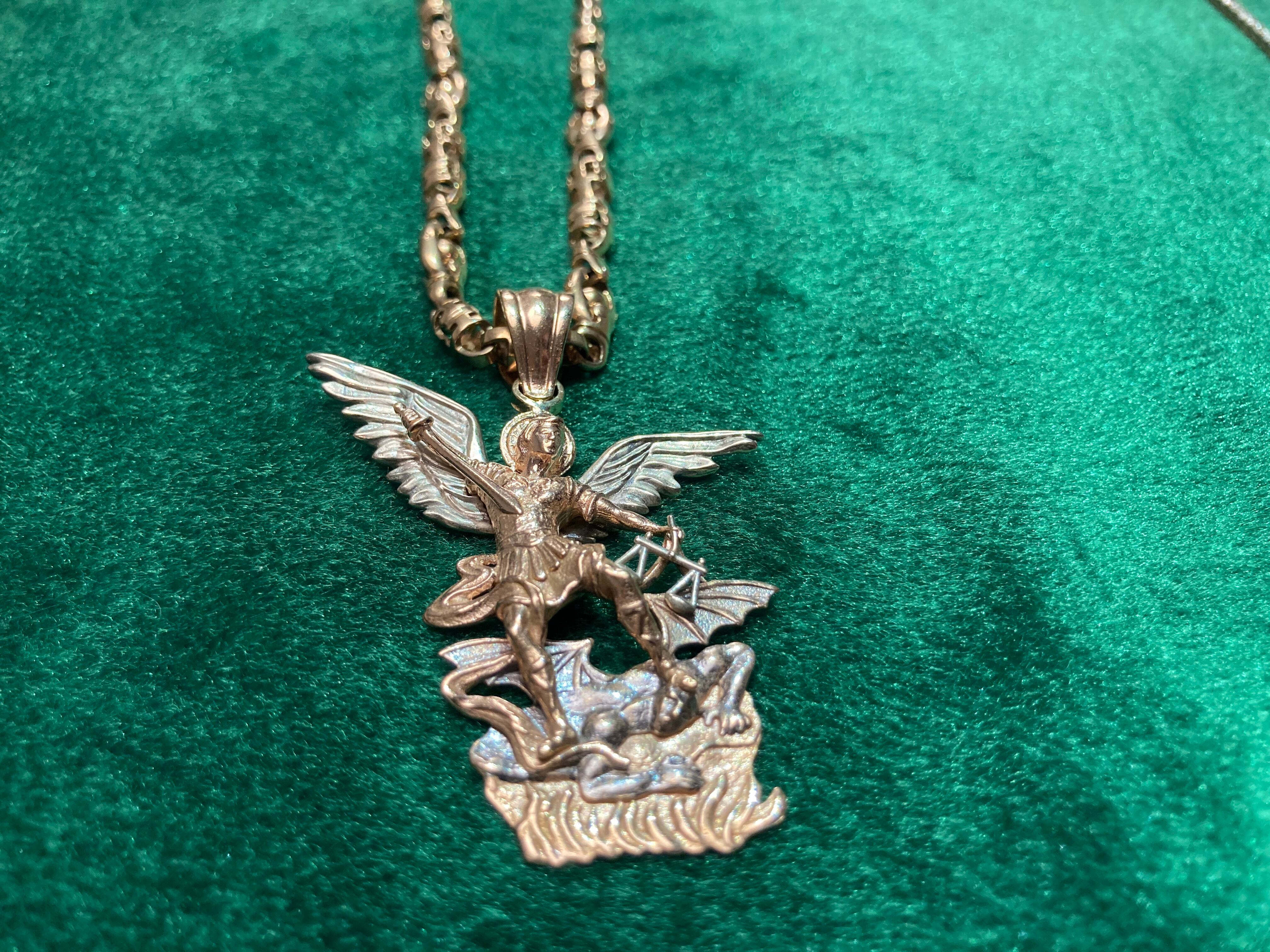 Alias Matamba, era devoto de San Miguel Arcángel